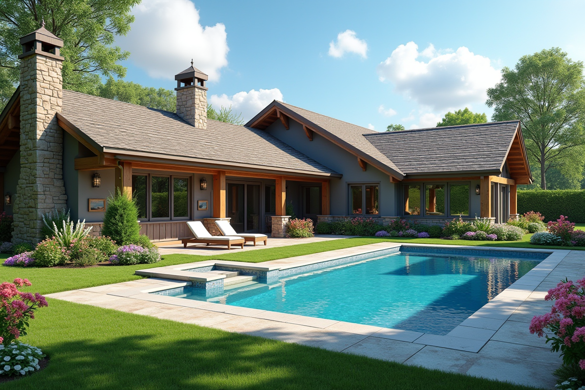 maison jardin